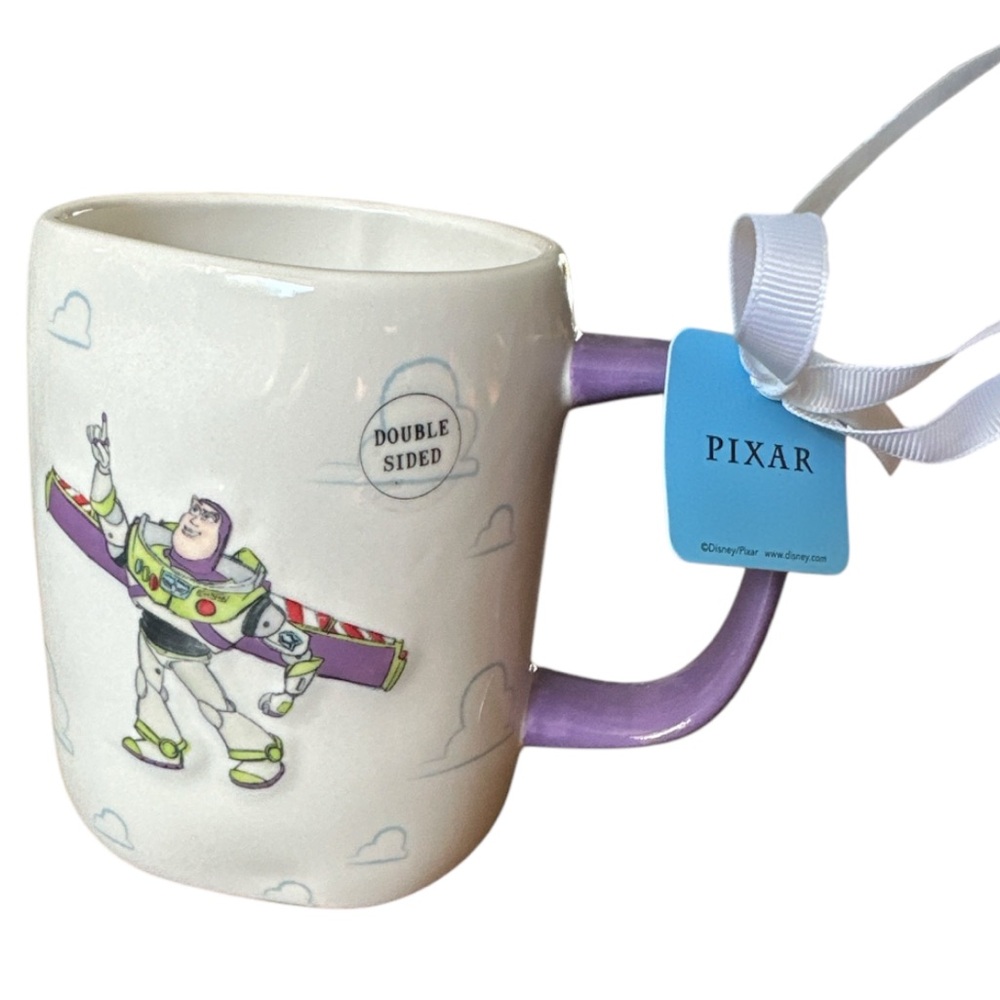 Rae Dunn Disney/Pixar Buzz Lightyear “TO INFINITY” Coffee/Tea Mug (NWT)
